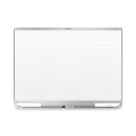 Quartet Boards, Magnetic Dry Erase, Fiberboard; Plastic Frame, White TEM544G